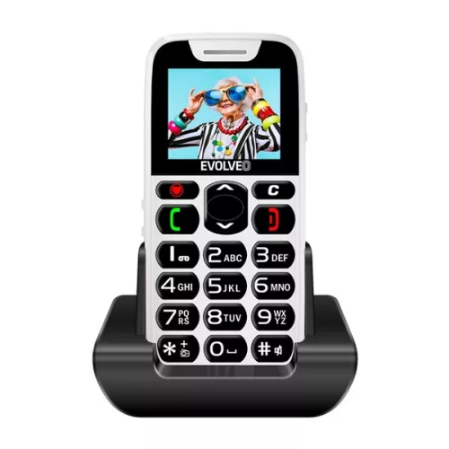 EVOLVEO EP-501 EasyPhone mobiltelefon FEHÉR