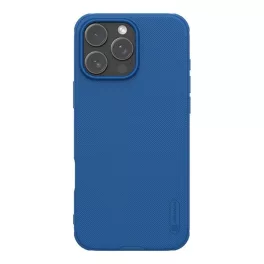   NILLKIN SUPER FROSTED PRO műanyag telefonvédő (ütésállóság, gumírozott, érdes felület) SÖTÉTKÉK