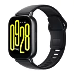 REDMI Watch 5 Active okosóra (szilikon szíj, aktivitásmérő, pulzusmérő, telefonhívás, vízálló, 140+ sport mód) FEKETE