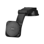 DEVIA autós tartó (műszerfalra, szélvédőre, tapadókorongos, mágneses, 15W, wireless, gyorstöltő, állítható, 360°) FEKETE