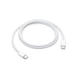 APPLE adatkábel (Type-C - Type-C, 60W, PD gyorstöltő, 100cm, szőtt borítás) FEHÉR   APPLE adatkábel (Type-C - Type-C, 60W, PD gyorstöltő, 100cm, szőtt borítás) FEHÉR