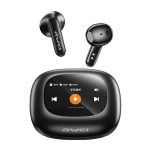 AWEI TP97 bluetooth fülhallgató SZTEREO (v5.4, TWS, mikrofon, zajszűrő, érintőkijelző + töltőtok) FEKETE