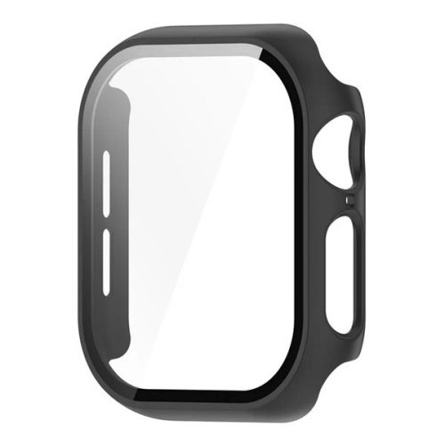 Műanyag keret (BUMPER, ütésállóság + kijelzővédő üveg) FEKETE