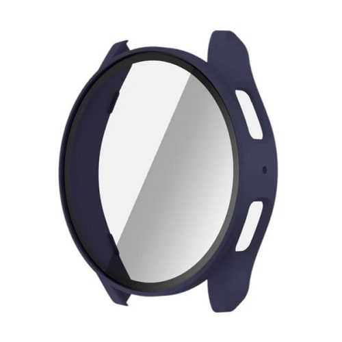 Műanyag keret (BUMPER, ütésállóság + kijelzővédő üveg) SÖTÉTKÉK