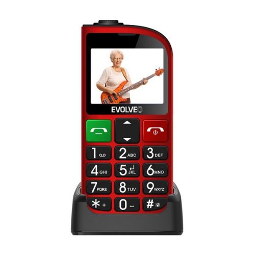 EVOLVEO EP-801 EasyPhone FL mobiltelefon PIROS