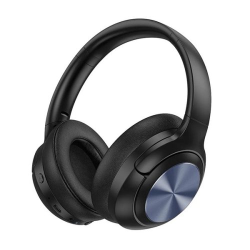 HOCO W54 bluetooth fejhallgató SZTEREO (v5.4, aktív zajszűrő, 3.5mm jack aljzat) FEKETE