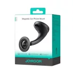 JOYROOM autós tartó (műszerfalra, szélvédőre, tapadókorongos, mágneses, 360°) FEKETE
