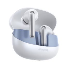 JOYROOM JR-FN2 bluetooth fülhallgató SZTEREO (v5.4, TWS, mikrofon, aktív zajszűrő, IP54, cseppálló + töltőtok) FEHÉR   JOYROOM JR-FN2 bluetooth fülhallgató SZTEREO (v5.4, TWS, mikrofon, aktív zajszűrő, IP54, cseppálló + töltőtok) FEHÉR