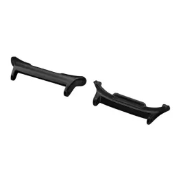   Óraszíj csatlakozó adapter (egyedi méret, 1 pár, átalakító, fém, 22mm) FEKETE
