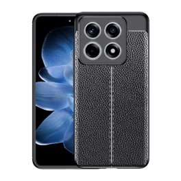Szilikon telefonvédő (ütésállóság, bőr hatású, varrás minta) FEKETE   Szilikon telefonvédő (ütésállóság, bőr hatású, varrás minta) FEKETE