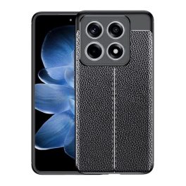 Szilikon telefonvédő (ütésállóság, bőr hatású, varrás minta) FEKETE   Szilikon telefonvédő (ütésállóság, bőr hatású, varrás minta) FEKETE