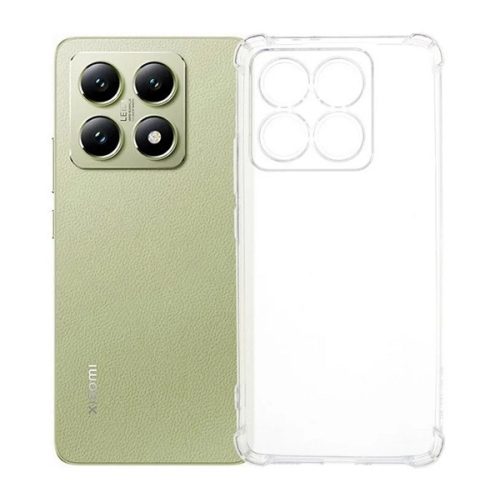 Szilikon telefonvédő (ütésállóság, légpárnás sarok) ÁTLÁTSZÓ