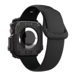 SPIGEN RUGGED ARMOR műanyag óra keret (ütésállóság) FEKETE