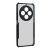 Szilikon telefonvédő (ütésállóság, légpárnás sarok, akril hátlap, kameravédő) FEKETE