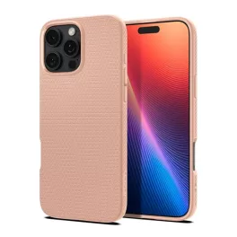  SPIGEN LIQUID AIR szilikon telefonvédő (ütésállóság, légpárnás sarok, rombusz) ROZÉARANY