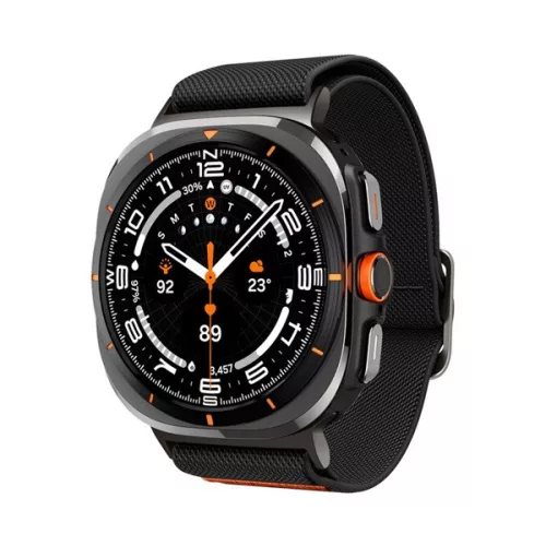 SPIGEN LITE FIT pótszíj (egyedi méret, textil) FEKETE