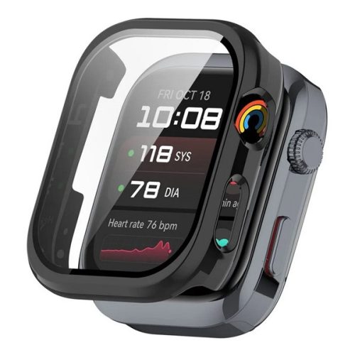 Műanyag keret (BUMPER, ütésállóság + kijelzővédő üveg) FEKETE