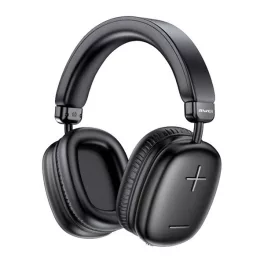   AWEI AT6 bluetooth fejhallgató SZTEREO (v5.4, mikrofon, kártyaolvasó, 3.5mm jack aljzat) FEKETE