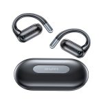 AWEI OWS T93 bluetooth fülhallgató SZTEREO (v5.4, TWS, fülre akasztható, mikrofon, IPX6 + töltőtok) FEKETE