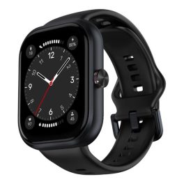   HONOR CHOICE Haylou Watch okosóra (beépített GPS, gumírozott szíj, aktivitásmérő, pulzusmérő, vízálló, 5ATM) FEKETE