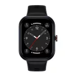 HONOR CHOICE Haylou Watch okosóra (beépített GPS, gumírozott szíj, aktivitásmérő, pulzusmérő, vízálló, 5ATM) FEKETE