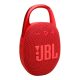 JBL CLIP5 bluetooth hordozható hangszóró (v5.3, 1400mAh belső akku, 7W, IP67 vízálló) PIROS