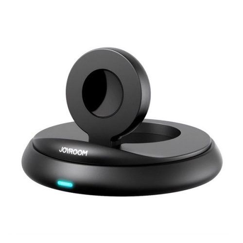 JOYROOM asztali töltő (3W, wireless, mágneses, Apple Watch töltő) FEKETE