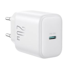   JOYROOM hálózati töltő Type-C aljzat (20W, PD gyorstöltő) FEHÉR