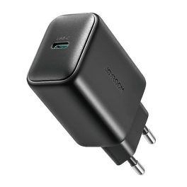 JOYROOM hálózati töltő Type-C aljzat (25W, PD gyorstöltő 3.0) FEKETE   JOYROOM hálózati töltő Type-C aljzat (25W, PD gyorstöltő 3.0) FEKETE