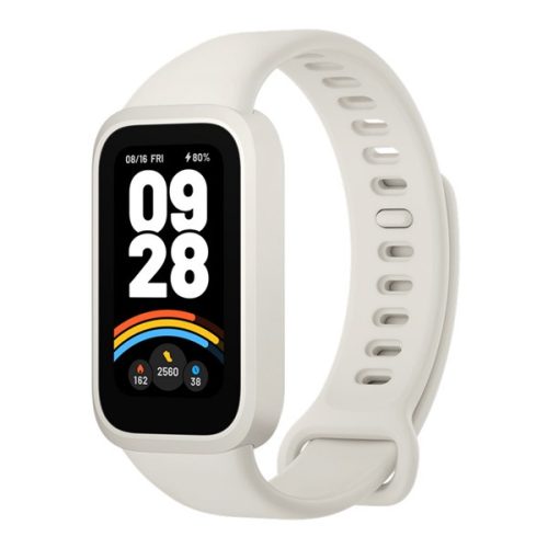 XIAOMI Smart Band 9 Active okoskarkötő (v5.3, aktivitásmérő, alvásmonitor, 50 sport mód, vízálló) BÉZS
