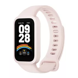   XIAOMI Smart Band 9 Active okoskarkötő (v5.3, aktivitásmérő, alvásmonitor, 50 sport mód, vízálló) RÓZSASZÍN