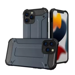   Defender szilikon telefonvédő (ütésállóság, légpárnás sarok, fémhatás) SÖTÉTKÉK