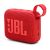 JBL GO4 bluetooth hordozható hangszóró (v5.3, 4.2W, IP67 vízálló) PIROS