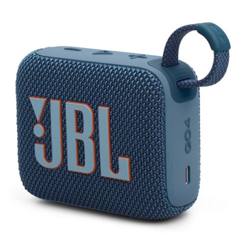 JBL GO4 bluetooth hordozható hangszóró (v5.3, 850mAh belső akku, 4.2W, IP67 vízálló) SÖTÉTKÉK