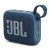 JBL GO4 bluetooth hordozható hangszóró (v5.3, 4.2W, IP67 vízálló) SÖTÉTKÉK
