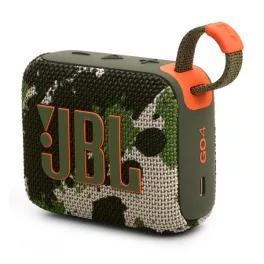   JBL GO4 bluetooth hordozható hangszóró (v5.3, 4.2W, IP67 vízálló, terep minta) SÖTÉTZÖLD