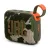 JBL GO4 bluetooth hordozható hangszóró (v5.3, 4.2W, IP67 vízálló, terep minta) SÖTÉTZÖLD
