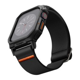 SPIGEN LITE FIT PRO pótszíj (egyedi méret, textil, ütésállóság + szilikon keret) FEKETE   SPIGEN LITE FIT PRO pótszíj (egyedi méret, textil, ütésállóság + szilikon keret) FEKETE