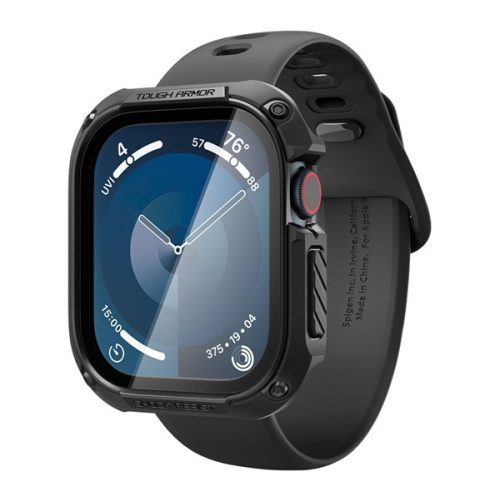 SPIGEN TOUGH ARMOR műanyag óra keret (ütésállóság) FEKETE