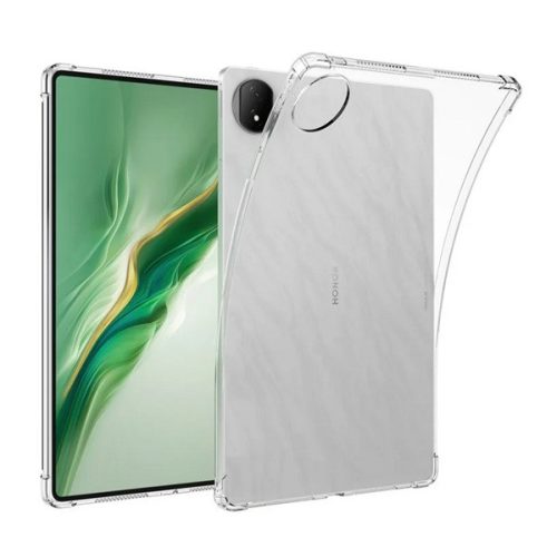 Szilikon telefonvédő (ütésállóság, légpárnás sarok, ceruza tartó) ÁTLÁTSZÓ
