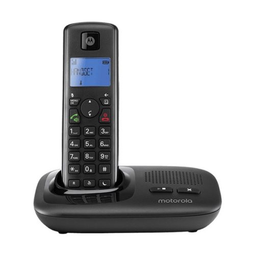 MOTOROLA T411 telefon készülék (vezeték nélküli, üzenetrögzítő, kijelző, DECT) FEHÉR