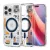 SPIGEN ULTRA HYBRID MAG ANALOGUE műanyag telefonvédő (ütésállóság, légpárnás keret, MagSafe) ÁTLÁTSZÓ
