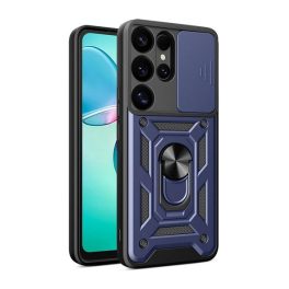 Defender szilikon telefonvédő (ütésállóság, tartógyűrű, kameravédő) SÖTÉTKÉK   Defender szilikon telefonvédő (ütésállóság, tartógyűrű, kameravédő) SÖTÉTKÉK