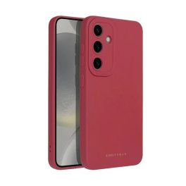   ROAR LUNA szilikon telefonvédő (ultravékony, matt, kameravédő, wireless) BORDÓ