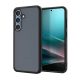 SPIGEN ULTRA HYBRID műanyag telefonvédő (ütésállóság, légpárnás keret, matt) FEKETE/ÁTLÁTSZÓ