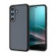 SPIGEN ULTRA HYBRID műanyag telefonvédő (ütésállóság, légpárnás keret, matt) FEKETE/ÁTLÁTSZÓ