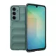 Szilikon telefonvédő (ütésállóság, kameravédő, 3D) SÖTÉTZÖLD