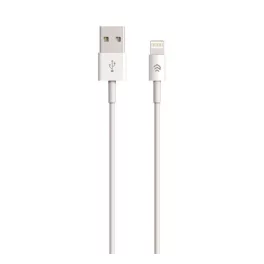   DEVIA adatkábel (USB - lightning, 10W, gyorstöltő, 100cm) FEHÉR