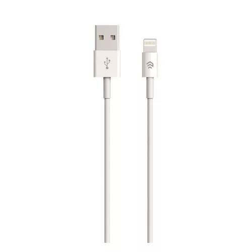 DEVIA adatkábel (USB - lightning, 10W, gyorstöltő, 100cm) FEHÉR