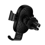 DEVIA GRAVITY autós tartó (szellőzőre, gravitációs, 360°, 10W, wireless, 4-6.5" méret) FEKETE